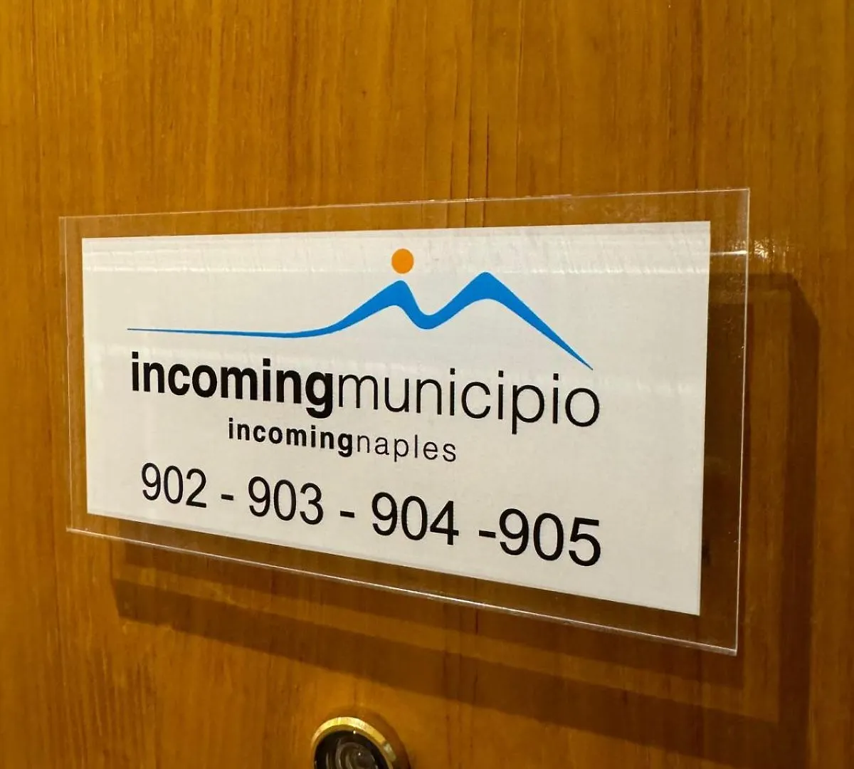 Incoming Municipio Hotel Naples Italy